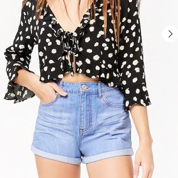 Pants - Denim shorts